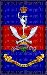 Queen's Gurkha Signals Magnet